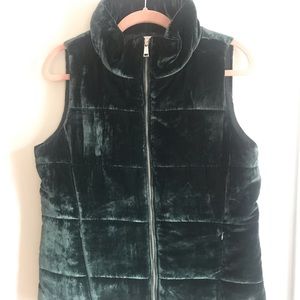 Loft velvet feel vest